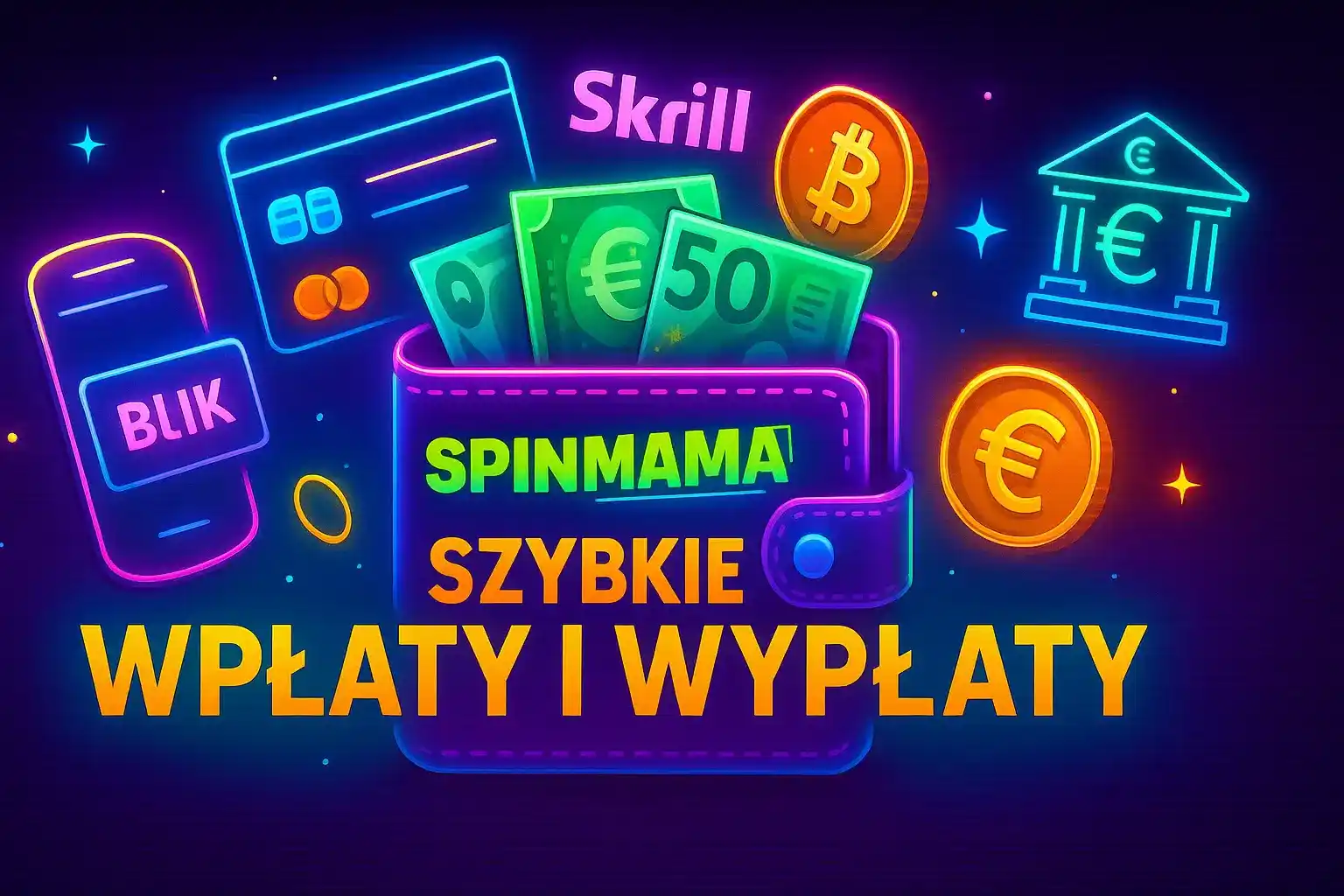 Wpłaty, Wypłaty i Obsługiwane